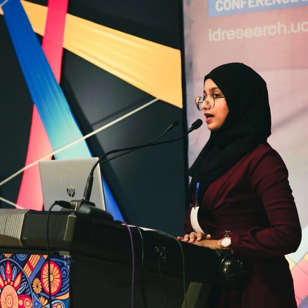 AMDT Faaliha at the IDR Conference
